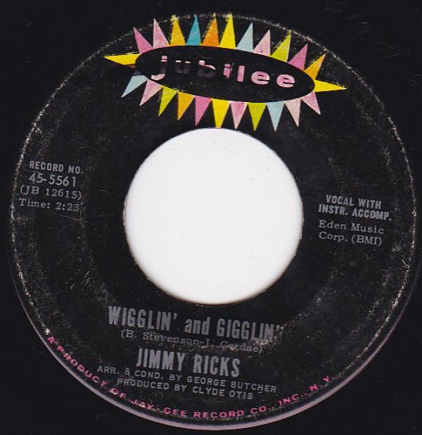 Jimmy Ricks (2) - Wigglin' And Gigglin' / The Long, Long Arm Of Love