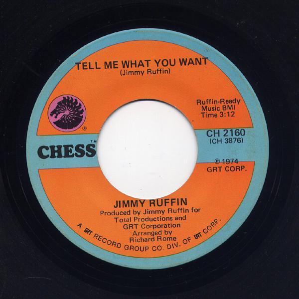 Jimmy Ruffin - Tell Me What You Want