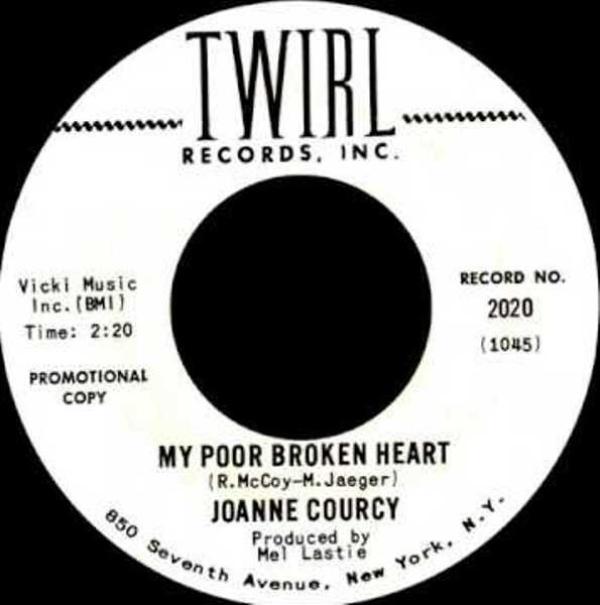 JoAnn Courcy - My Poor Broken Heart / Silly Girl