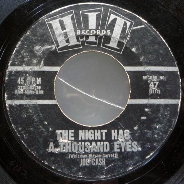 Joe Cash (5), Herbert Hunter - The Night Has A Thousand Eyes / Loop De Loop