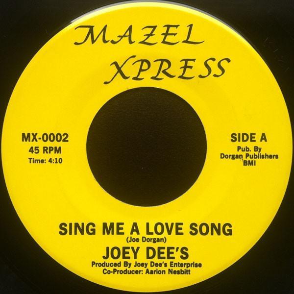 Joe Dorgan - Sing Me A Love Song / Music Is My Life