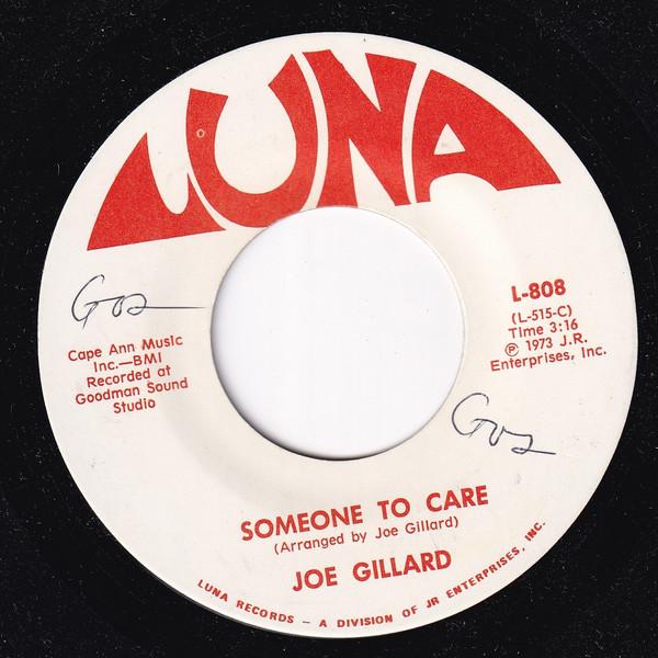 Joe Gillard - Someone To Care / A Brighter Tomorrow