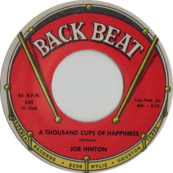 Joe Hinton (2) - A Thousand Cups Of Happiness / If You Love Me