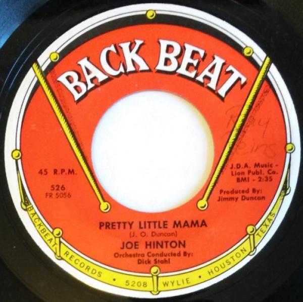 Joe Hinton (2) - Pretty Little Mama / Will You
