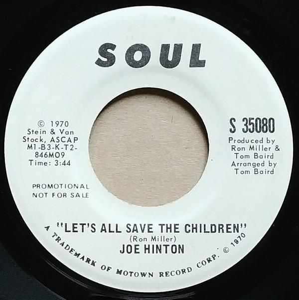 Joe Hinton - Let's All Save The Children