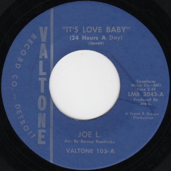 Joe L., The Valtone Band - It's Love Baby / Norma's Blues