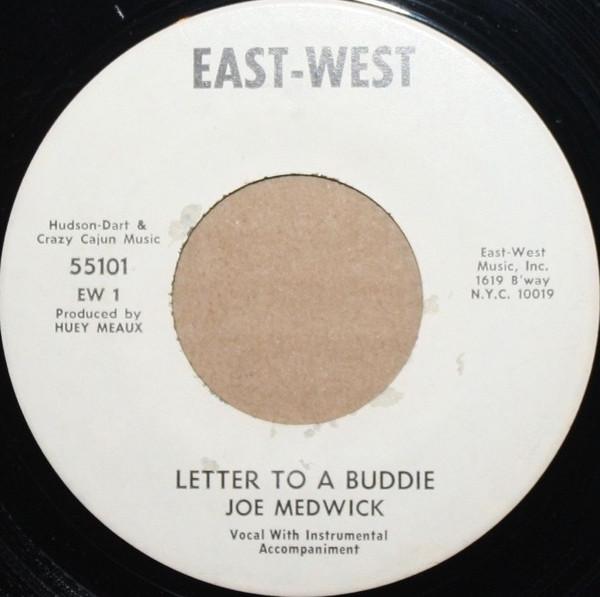 Joe Medwick - Letter To A Buddie / Stealing