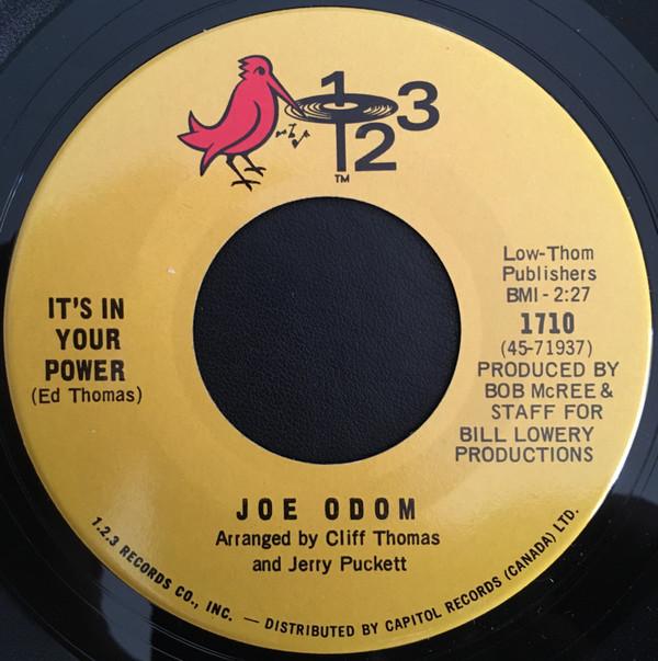 Joe Odom - It's In Your Power / Big Love