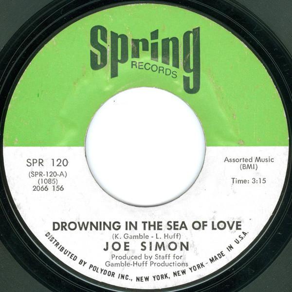 Joe Simon - Drowning In The Sea Of Love