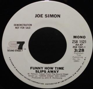 Joe Simon - Funny How Time Slips Away