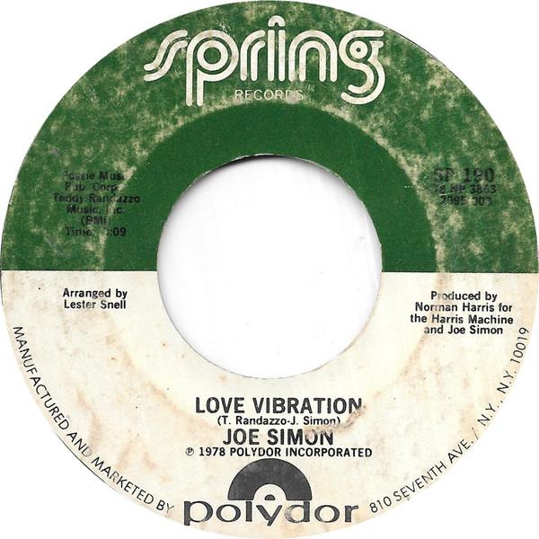 Joe Simon - Love Vibration
