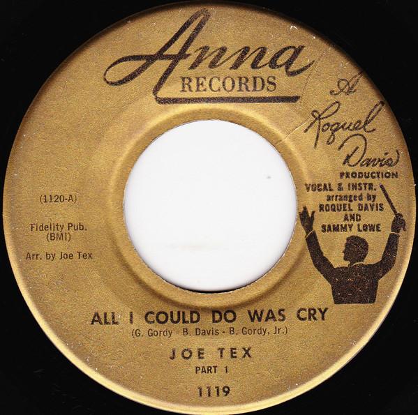 Joe Tex - All I Could Do Was Cry