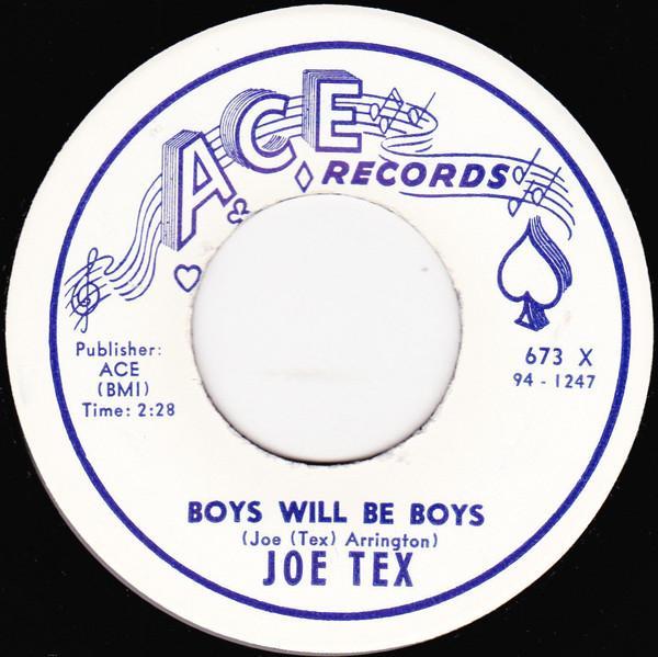 Joe Tex - Boys Will Be Boys / Baby You're Right (I'm Gonna Hold What I Got)