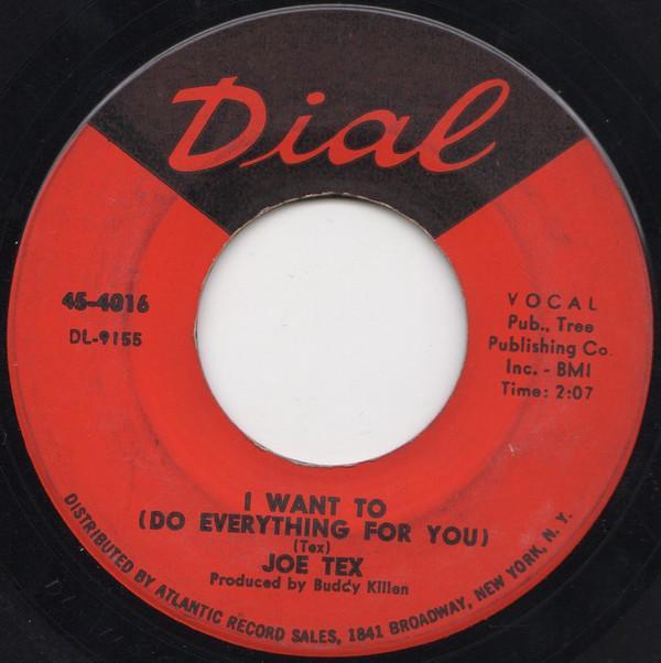 Joe Tex - I Want To (Do Everything For You) / Funny Bone