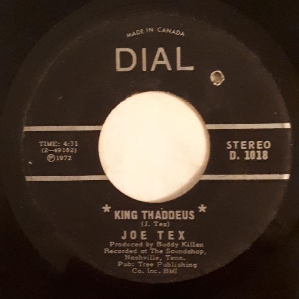 Joe Tex - King Thaddeus / Rain Go Away