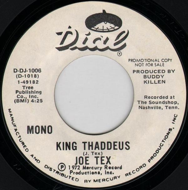 Joe Tex - King Thaddeus