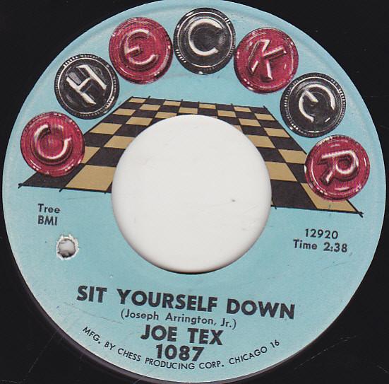Joe Tex - Sit Yourself Down