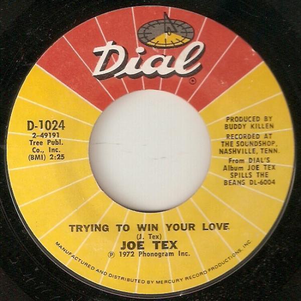 Joe Tex - Trying To Win Your Love