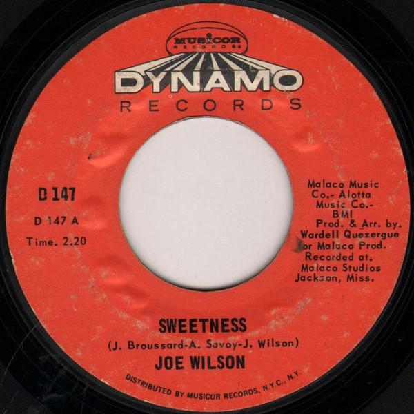 Joe Wilson  - Sweetness