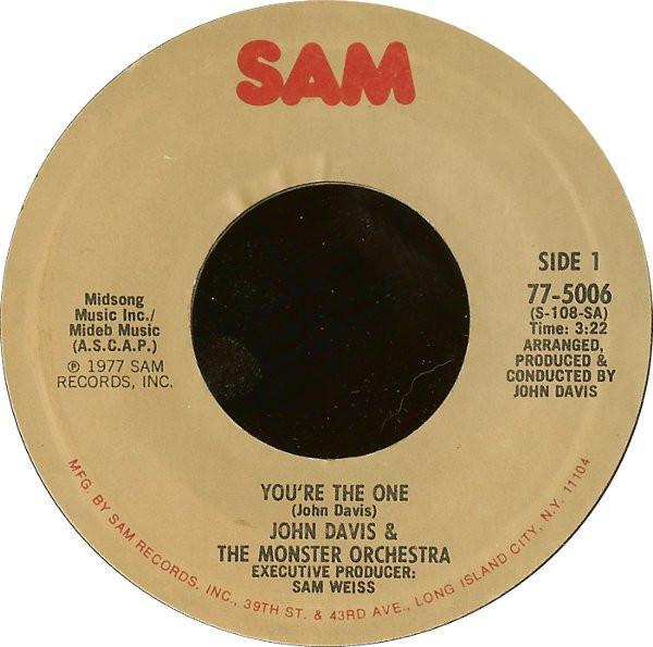 John Davis & The Monster Orchestra - You're The One / The Magic Is You