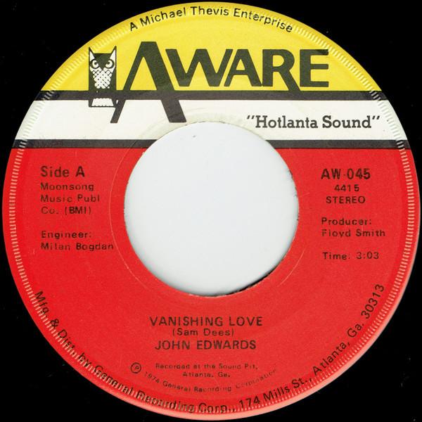 John Edwards (3) - Vanishing Love