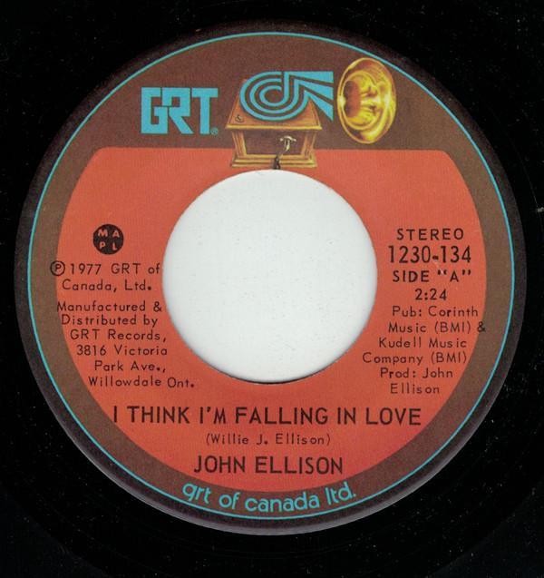 John Ellison - I Think I'm Falling In Love