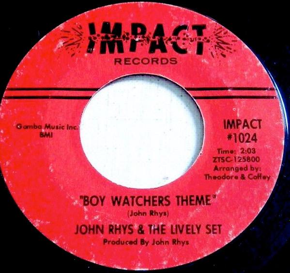 John Rhys, The Lively Set (2) - Boy Watchers Theme / Nothing But Love