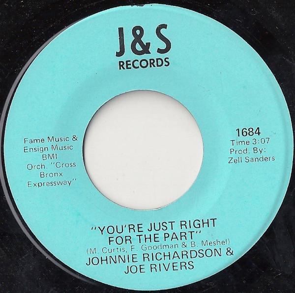 Johnnie & Joe - You're Just Right For The Part