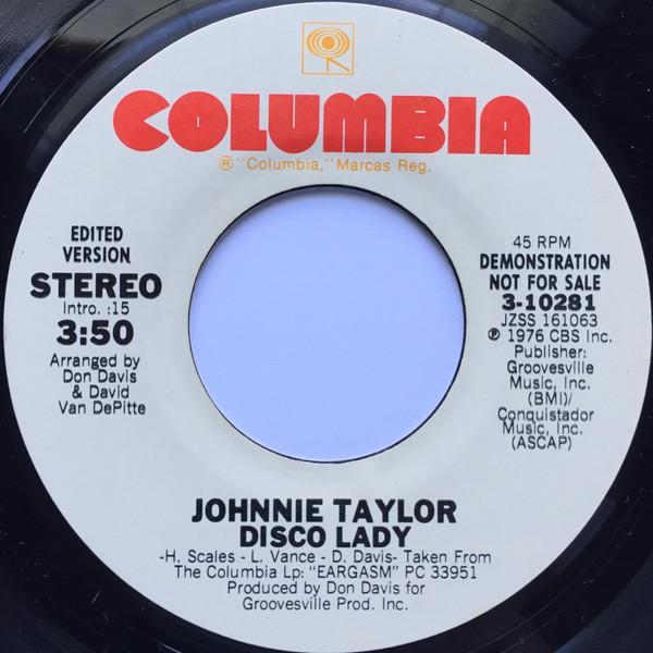 Johnnie Taylor - Disco Lady