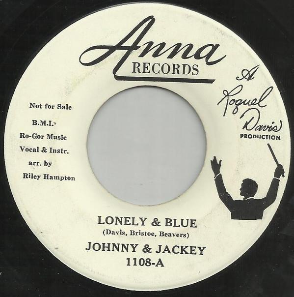 Johnny & Jackey - Lonely & Blue / Let's Go To A Movie Baby