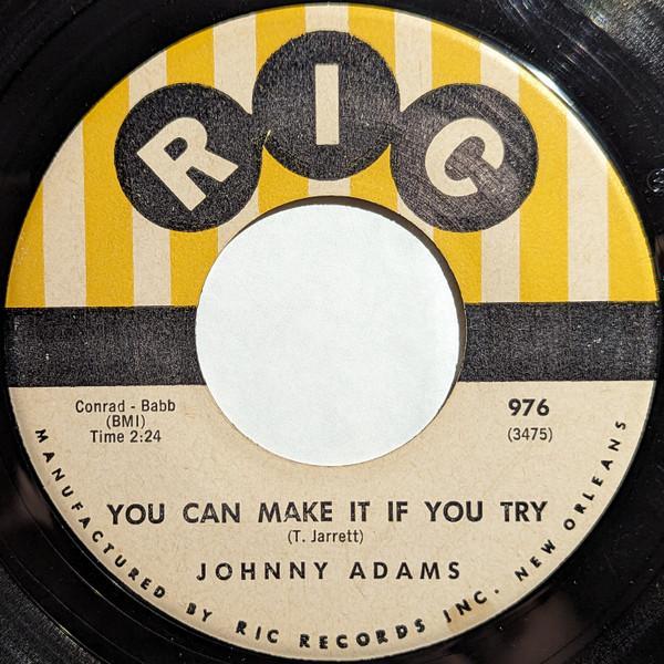 Johnny Adams - You Can Make It If You Try