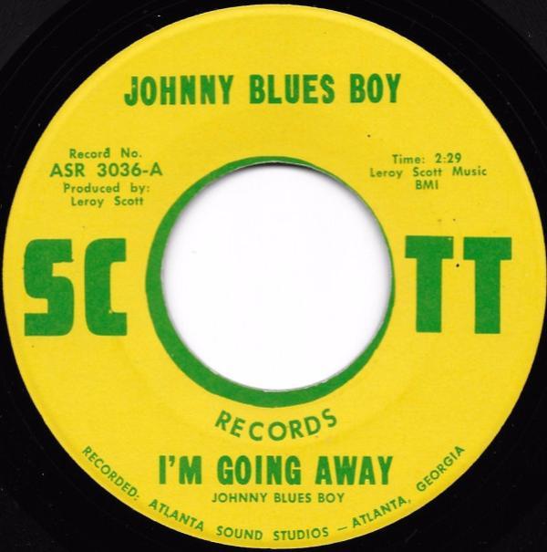 Johnny Blue Boy - I'm Going Away