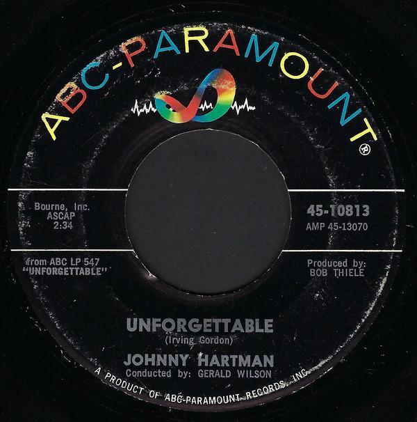 Johnny Hartman - Unforgettable / The Very Thought Of You