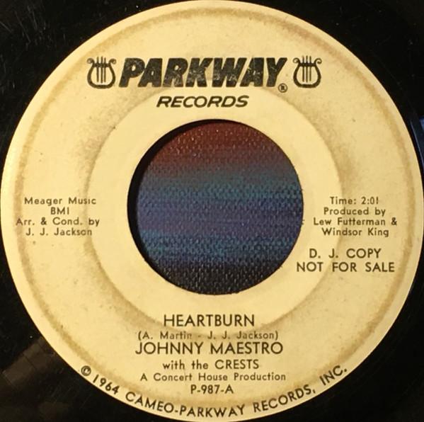 Johnny Maestro - Heartburn / Try Me