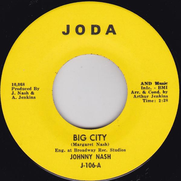 Johnny Nash - Big City / Somewhere