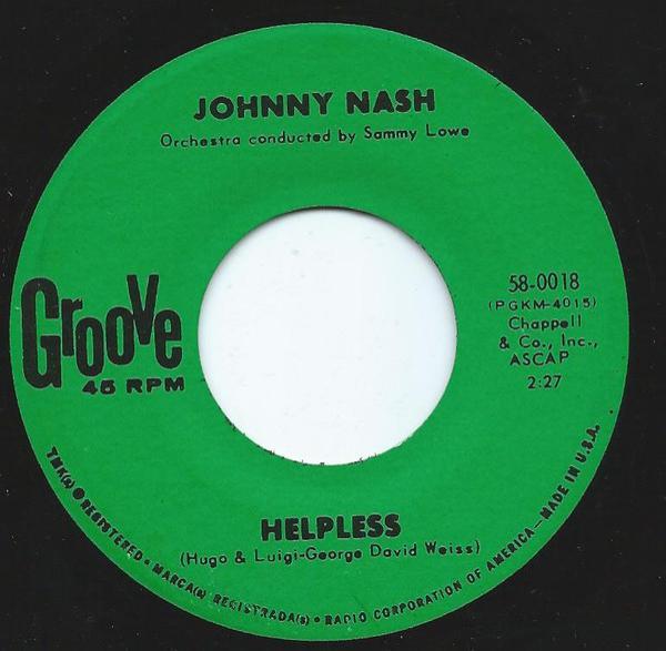 Johnny Nash - Helpless