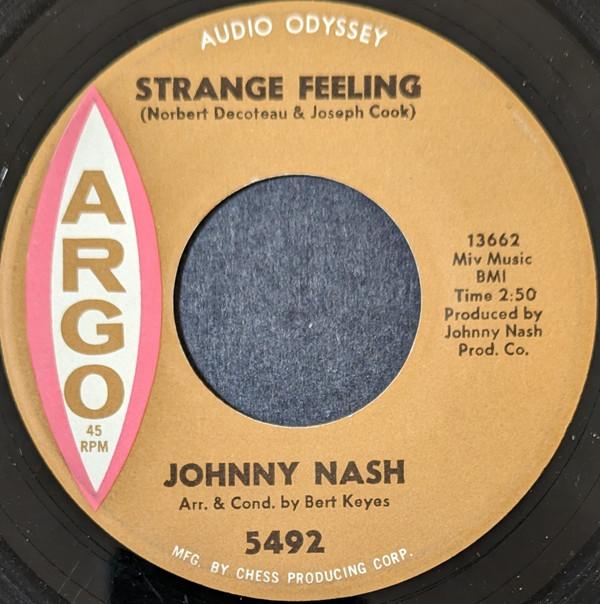 Johnny Nash - Strange Feeling