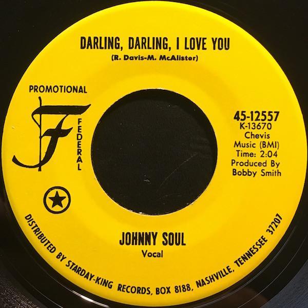 Johnny Soul - Darling Darling, I Love You