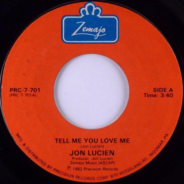 Jon Lucien - Tell Me You Love Me/ How 'Bout Tonight