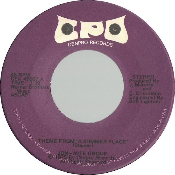Jon Wite Group - Theme From 'A Summer Place'