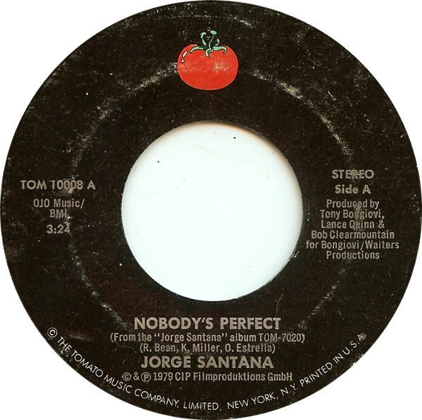 Jorge Santana - Nobody's Perfect