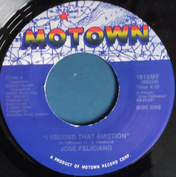 José Feliciano - I Second That Emotion