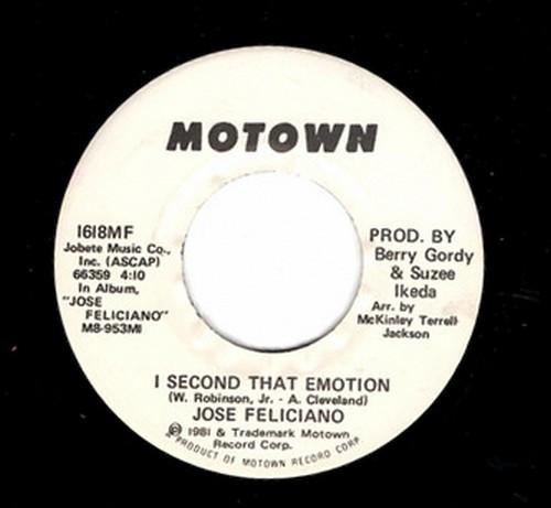 José Feliciano - I Second That Emotion
