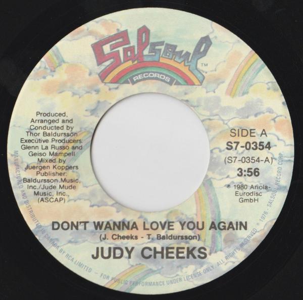 Judy Cheeks - Don't Wanna Love You Again