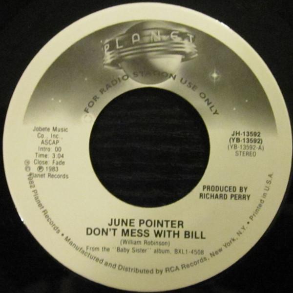 June Pointer - Don't Mess With Bill