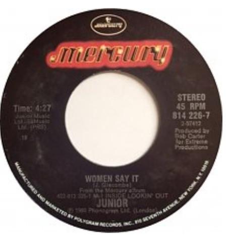 Junior  - Women Say It / Baby, I Want You Back