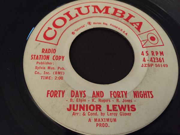 Junior Lewis (4) - Forty Days And Forty Nights