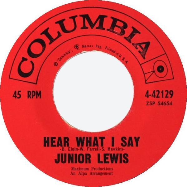 Junior Lewis (4) - Hear What I Say