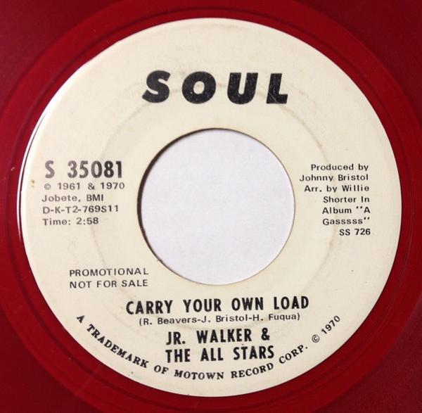 Junior Walker & The All Stars - Carry Your Own Load