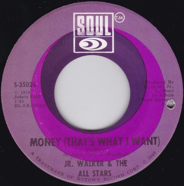 Junior Walker & The All Stars - Money (That's What I Want)